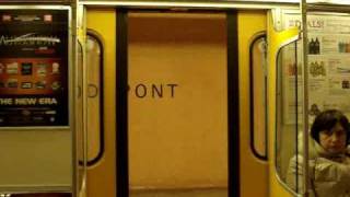 H5 TTC subway car quot5704quot Yorkdale to StGeorge station Part2 [upl. by Heiskell118]