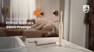 Philips Sonicare 9900 Prestige  So verwendest du deine Sonicare [upl. by Wadsworth]