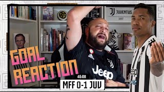 GOAL REACTIONS OF MALMÖ 03 JUVENTUS 😱 [upl. by Arihat]