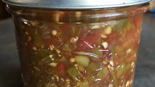 How to Make Hot Pepper Relish [upl. by Volpe821]