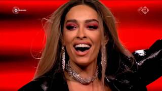 Eleni Foureira  Fuego LIVE quotHet grote songfestivalfeestquot 2019 [upl. by Karlin]