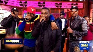 WuTang Clan  Performs Protect Ya Neck  GMA Live [upl. by Ihteerp304]