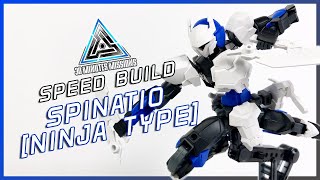 Speedbuild 30MM SPINATIO NINJA TYPE – 30 MINUTE MISSIONS – [upl. by Latsirc14]