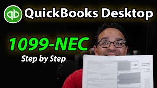 QuickBooks Desktop Prepare 1099NEC Forms step by step [upl. by Ahsiloc445]