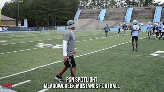 Meadowcreek Mustang Football Starts Todd Wofford Era [upl. by Anner]