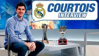 EXCLUSIVE INTERVIEW  Thibaut Courtois talks about life at Real Madrid [upl. by Flaherty]