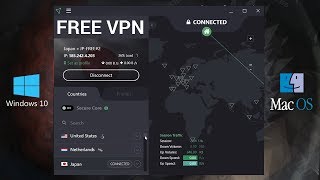 Best amp The Fastest Free VPN 2019 Mac amp Windows PC Free Unlimited VPN [upl. by Lareena576]