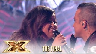 Scarlett Lee ft Robbie Williams  Angels  Final  The X Factor 2018 [upl. by Ahscrop]