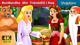 Borëbardha dhe Trëndafili i Kuq  Snow White And The Rose Red in Albanian  AlbanianFairyTales [upl. by Caryn]