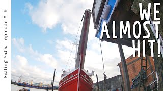 Manoeuvering a schooner with a jack  building our FIRST PLANK — Sailing Yabá 19 [upl. by Drofiar]