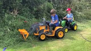 TRACTORS FOR KIDS  JOHN DEERE TRACTOR VIDEOS FOR CHILDREN [upl. by Pascasia]