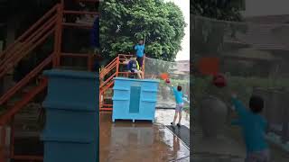 Extreme challenge at water park Desaru Malaysia [upl. by Akimehs]