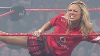 WWE Alumni Stacy Keibler vs Trish Stratus [upl. by Tammany225]