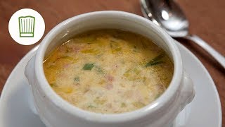 HackfleischKäseLauchSuppe  Chefkochde [upl. by Claud]