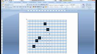 Criar palavras cruzadas com Word [upl. by Ecirted582]