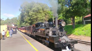 Journey to Puffing Billy Australias Vinatge railway [upl. by Pellikka]