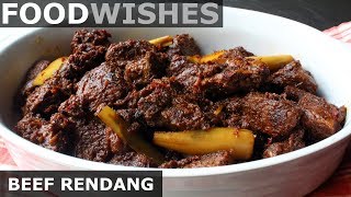 Beef Rendang  Spicy quotDryquot Curry Beef  Food Wishes [upl. by Ellehcsor]