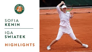 Sofia Kenin vs Iga Swiatek  Final Highlights I RolandGarros 2020 [upl. by Edita187]