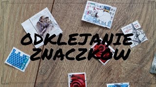 Odklejanie znaczków pocztowych [upl. by Paxton]