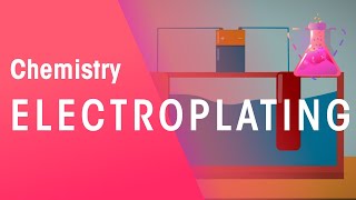 How Does Electroplating Work  Reactions  Chemistry  FuseSchool [upl. by Nahgem585]