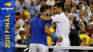 Novak Djokovic vs Rafael Nadal Full Match  US Open 2011 Final [upl. by Niltyak]