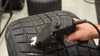 How to Grind Groove and Sipe Your Tire for Dirt Track Racing  Hyper Racing [upl. by Adelbert924]