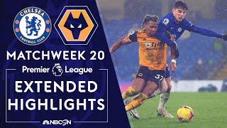 Chelsea v Wolves  PREMIER LEAGUE HIGHLIGHTS  1272021  NBC Sports [upl. by Nattie]