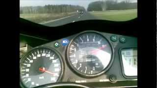 Acceleration Kawasaki Ninja zx12r topspeed 328kmhPOLSKA [upl. by Alemap]