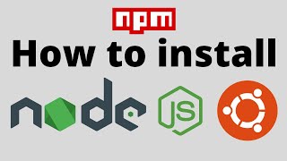 Install Nodejs and npm in Ubuntu 2004 LTS  2010  2104  Linux  For React Web Development [upl. by Lrat]