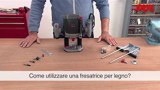 Come utilizzare una fresatrice per legno [upl. by Maggio]