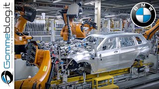 BMW Car Factory  ROBOTS Fast PRODUCTION Manufacturing [upl. by Ramonda]