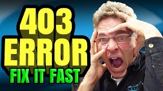 How To Fix 403 Error On My Website [upl. by Kippy286]