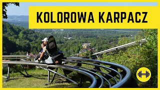 Karpacz  Kolorowa  Cały Przejazd  Letni Tor Saneczkowy [upl. by Peers943]