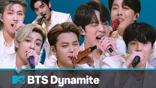 BTS Performs Dynamite  MTV Unplugged Presents BTS [upl. by Truman]