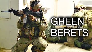 Army Special Forces Green Berets  Close Quarters Combat Training [upl. by Gwenette]