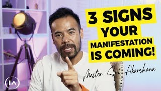 3 Unexpected Signs Your Manifestation is Coming Your Way  Law of Attraction [upl. by Zelle]