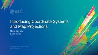 Introducing Coordinate Systems and Map Projections [upl. by Nerte404]