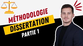 Méthode de la Dissertation  Partie 1 [upl. by Inaffit]