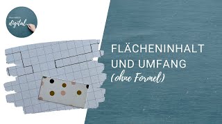 Flächeninhalt und Umfang  das bedeuten die Begriffe [upl. by Llenehc]