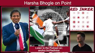 HARSHA BHOGLE on Point  Red Inker CRICKET PODCAST [upl. by Gschu293]