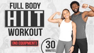 30 Minute Bodyweight HIIT Workout For Advanced and Beginners [upl. by Senior]