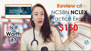 REVIEW  NCSBN NCLEX RN Practice Exams Are they worth 150 [upl. by Anhaj511]