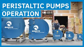 Peristaltic Pumps Operation  Sepro Mixing amp Pumping [upl. by Ysac159]