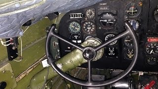 Douglas DC3 Cockpit [upl. by Orihakat]