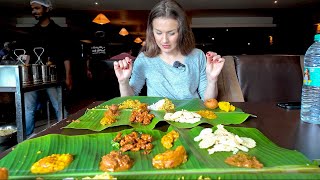 UNLIMITED VEGETARIAN SOUTH INDIAN FOOD  I was SHOCKED [upl. by Ettenna]