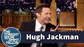 Hugh Jackman Shows Jimmy How to Really Eat Vegemite [upl. by Imar]