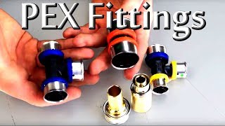 PEX fitting options explained [upl. by Nysa]