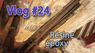 Réparation charpente et dernières poutrelles – Vlog rénovation 24 [upl. by Elletsyrk]