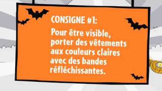 Web épisode 1 de Léon  Les consignes de sécurité pour lHalloween [upl. by Baler219]