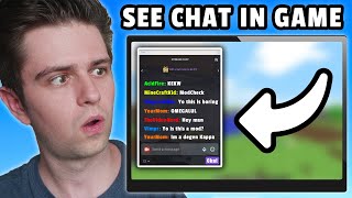 How to See Your Chat While Streaming With OBS Studio [upl. by Jareen]